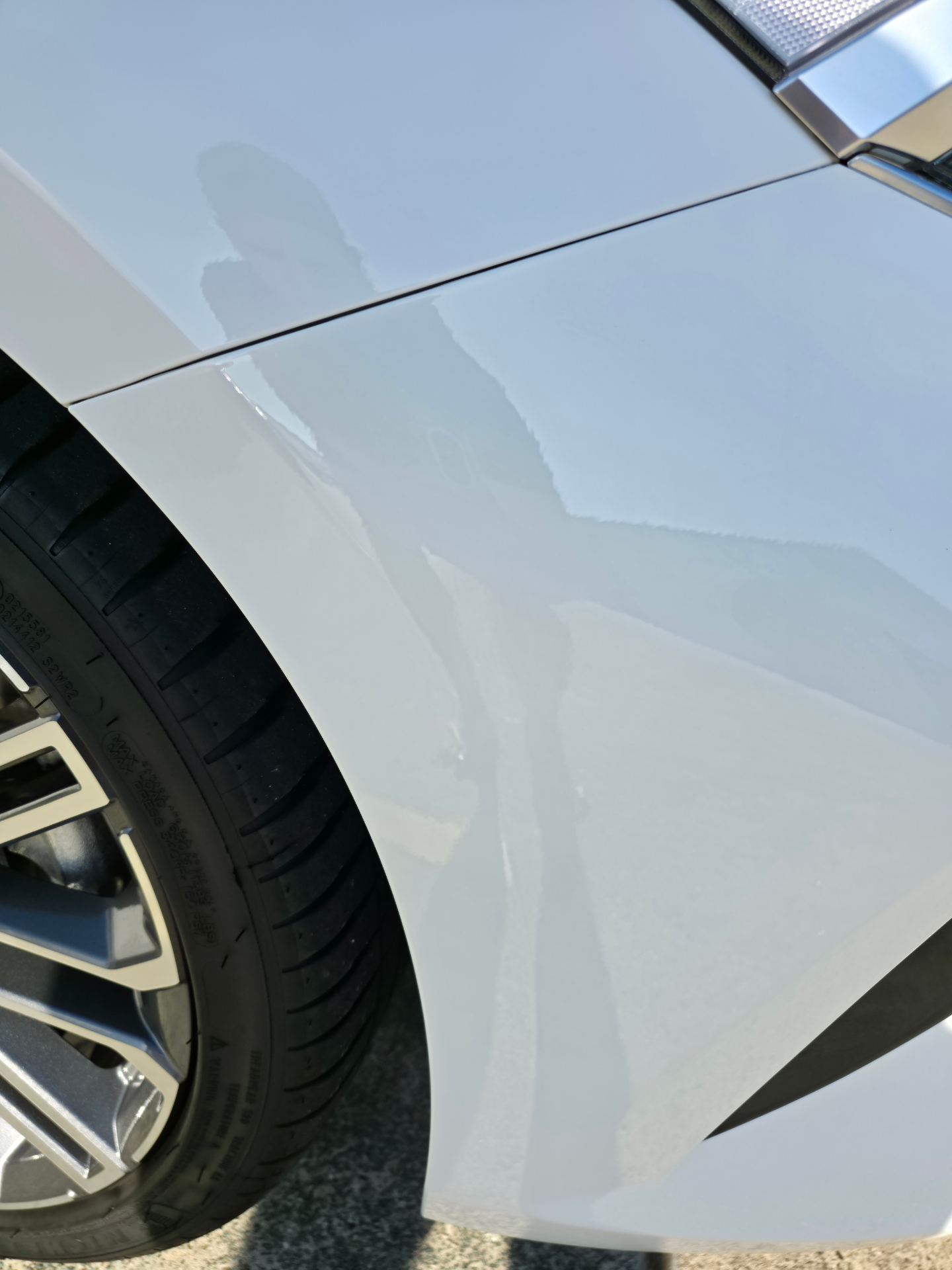After – perfectly glossy black paint